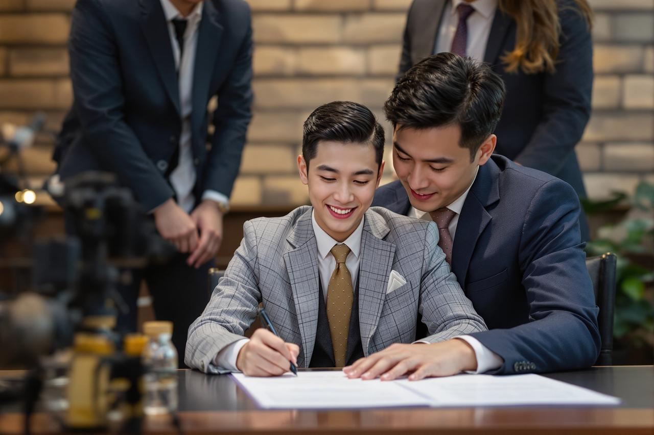 签约新生代演员陈思远，亲嘴视频艺人矩阵再添新星